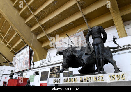 The Plaza de Toros México, situated in Mexico City, is the world's largest bullring. This 41,262 seat facility is usually dedicated to bullfighting and boxing fights Stock Photo