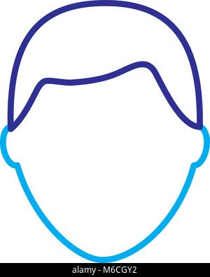 default male avatar man profile picture icon Stock Vector