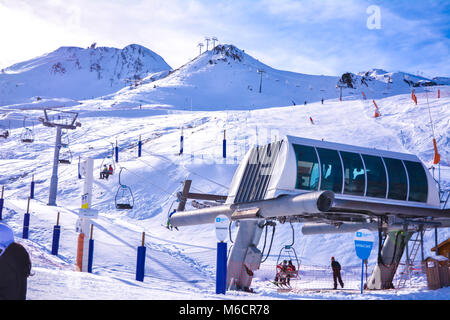 Pas de la Casa Andorra Stock Photo