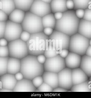 Abstract seamless background of rounds, vector illustration Stock Vector