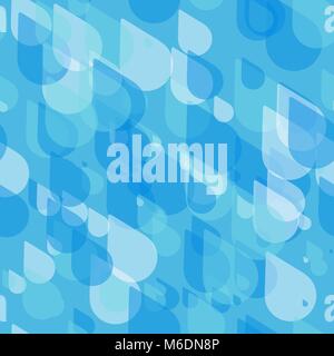 Vintage grunge old seamless pattern with drops. Vector texture Stock Vector