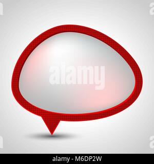 Abstract speech bubble vector background. Eps 10 Stock Vector