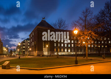 City Hall, formerly The Council House, on College Green in the City of Bristol, England. Stock Photo