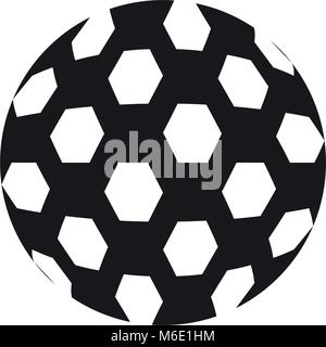 Isolated soccer ball icon Stock Vector