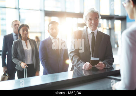 Checking documents Stock Photo