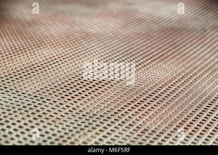 abstract texture of a plastic floor of a catamaran boat like background Stock Photo