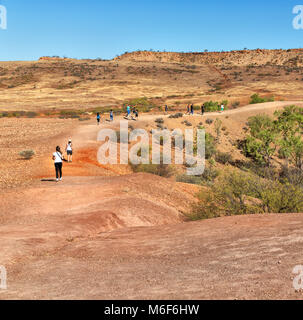 in  australia   the  meteorite fall  nature wild   and outback Stock Photo