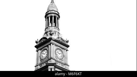 in australia sydney the antique clock tower Stock Photo