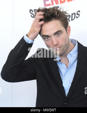 SANTA MONICA, CA - MARCH 03: Actor Robert Pattinson attends the 2018 Film Independent Spirit Awards on March 3, 2018 in Santa Monica, California Photo by Barry King/Alamy Live News Stock Photo