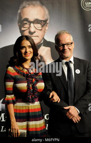 Celebrities attend Openiing Night of Lumiere Film festival, Lyon, France Stock Photo