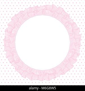 Lace and frills  hand drawn vector background Stock Vector