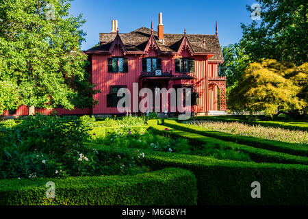 Roseland Cottage   Woodstock, Connecticut, USA Stock Photo