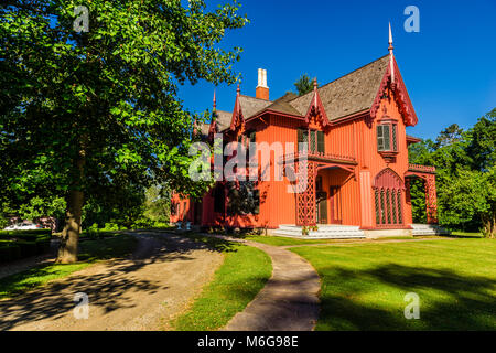 Roseland Cottage   Woodstock, Connecticut, USA Stock Photo