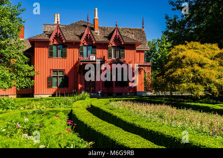 Roseland Cottage   Woodstock, Connecticut, USA Stock Photo