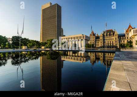 Governor Nelson A. Rockefeller Empire State Plaza   Albany, New York, USA Stock Photo