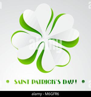 Saint Patrick's Day background Stock Vector