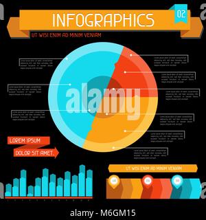 Infographics elements collection. Set 2 Stock Vector