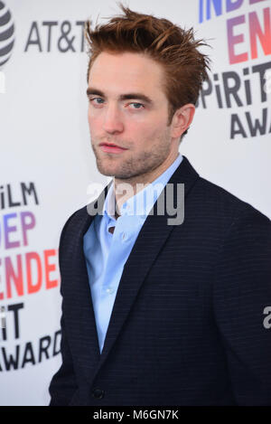 Robert Pattinson 104 attends the 2018 Film Independent Spirit Awards on March 3, 2018 in Santa Monica, California Credit: Tsuni / USA/Alamy Live News Stock Photo