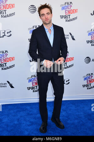 Robert Pattinson 108 attends the 2018 Film Independent Spirit Awards on March 3, 2018 in Santa Monica, California Credit: Tsuni / USA/Alamy Live News Stock Photo