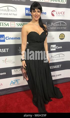 Hollywood, California, USA. 2nd Mar, 2018. I15968CHW.13th Annual Los Angeles Italia Film, Fashion & Art Fest Closing Night Awards Ceremony .TCL Chinese Theatres, Hollywood, CA USA.03/02/2018.GIORGIA PAGLIACCI . © Clinton H.Wallace/Photomundo International/ Photos Inc Credit: Clinton Wallace/Globe Photos/ZUMA Wire/Alamy Live News Stock Photo