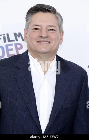 Ted Sarandos attending the 33rd annual Film Independent Spirit Awards 2018 on March 3, 2018 in Santa Monica, California. | usage worldwide Stock Photo