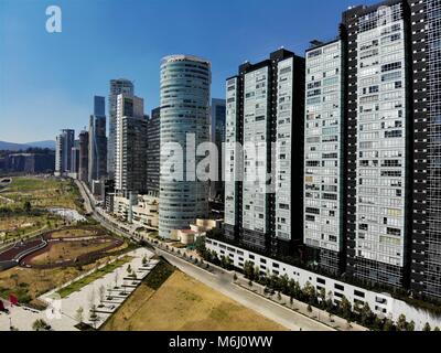 Image showcasing Santa Fe is one of Mexico City's major business districts, located in ...