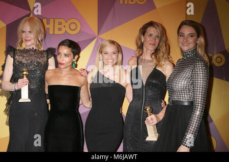 Shailene Woodley, Nicole Kidman, Laura Dern 02/07/2017 The Los Angeles  Premiere for HBO Limited Series Big Little Lies held at the TCL Chinese  Theater in Los Angeles, CA Photo by Izumi Hasegawa /