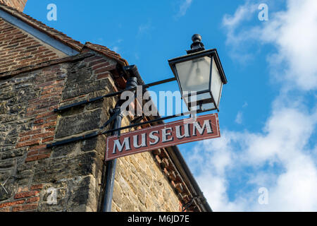 Petworth, West Sussex, England. Petworth Cottage Museum on the High Street in the town. Stock Photo