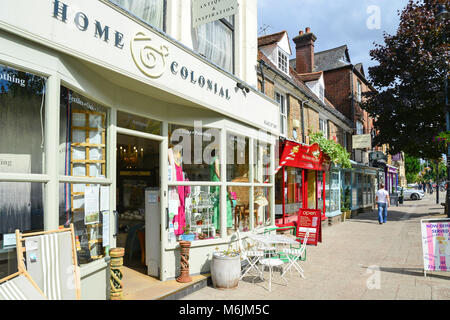 High Street, Berkhamsted, Hertfordshire, England, United Kingdom Stock Photo