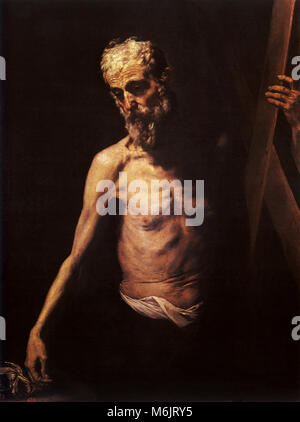 'Saint Andrew' by Jusepe de Ribera, painted between 1615 and 1618 ...