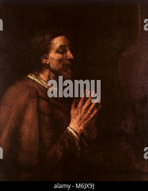 The Apostle James, Rembrandt, Harmensz van Rijn, 1661. Stock Photo