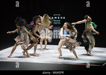 Zürich, Switzerland, 04 March 2018 - Art on Ice, On show at Hallenstadion Credit: Ludovica Bastianini/Alamy Live News Stock Photo