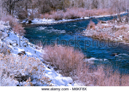 The Truckee River in winter, Reno, Nevada Stock Photo: 80471247 - Alamy