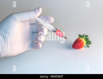 Fruits Genetic manipulation Stock Photo