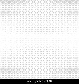 Seamless pattern. Abstract halftone background. Modern stylish texture. Repeating diagonal grid with triangles and squares of the different size. Vect Stock Vector