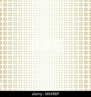 Seamless pattern. Abstract halftone background. Modern stylish texture. Repeating grid with triangles and squares of the different size. Vector elemen Stock Vector