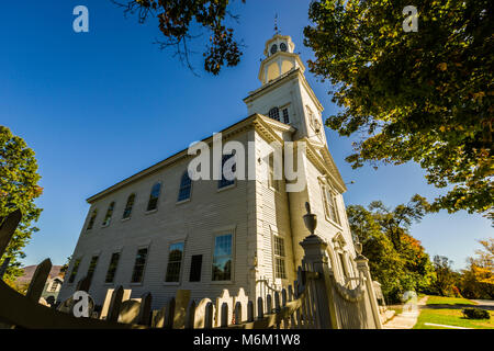 First Congregational Church of Bennington   Bennington, Vermont, USA Stock Photo