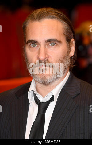 Joaquin Phoenix attends the 68th Berlinale Film Festival premiere of Don't Worry, He Won't Get Far on Foot. 20th February 2018 © Paul Treadway Stock Photo