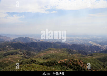 A vewi of San Bernarnino National Forest from Skyforest California Stock Photo