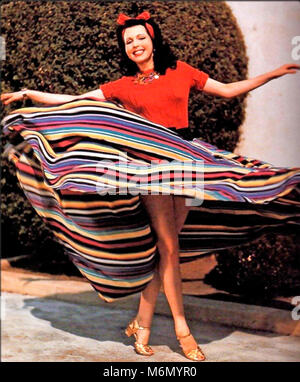 ANN  MILLER (1923-2004) American dancer and fgilm actress about 1945 Stock Photo