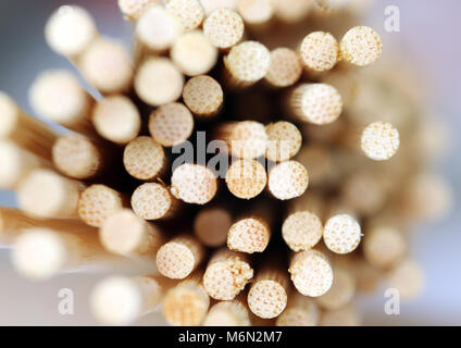 bamboo skewers Stock Photo