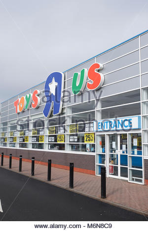 store front toys r us nottingham england uk gb eu europe Stock Photo ...