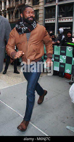 NEW YORK, NY March 05, 2018: David Oyelowo at Build Series to talk about new movie Gringo in New York. March 05, 2018 Credit:RW/MediaPunch Stock Photo