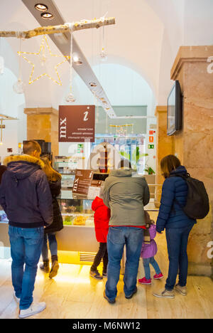 Museu de la Xocolata, Chocolate Museum, Barcelona, Catalonia, Spain Stock Photo