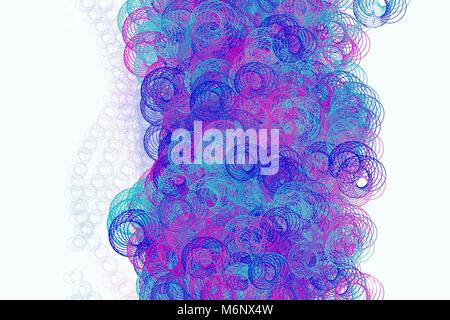 Modern geometrical circles or ellipses background pattern abstract. Vector illustration graphic. Stock Vector