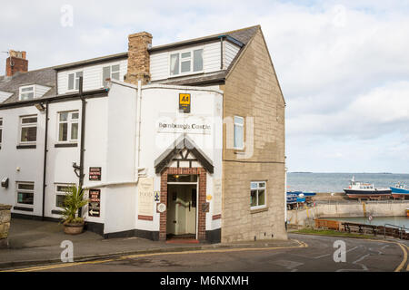 The Bamburgh Castle Inn, Seahouses UK Stock Photo