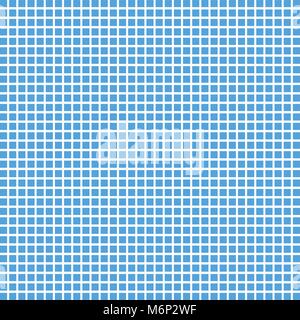 vector blue square checkered background or texture Stock Vector