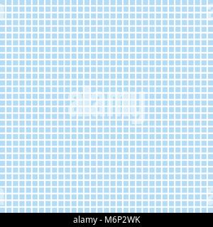 vector blue square checkered background or texture Stock Vector