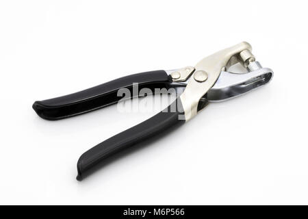 Fabric Hole Punch Tool Cut Out on White Stock Photo - Alamy