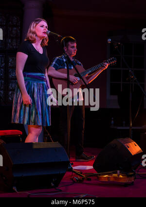 Kelso Folk Festival 2017 - Northern Company, award winning young group Stock Photo